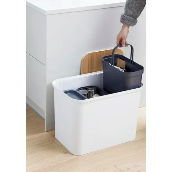 Källsortering med lock SmartStore Collect 13L Grå grå