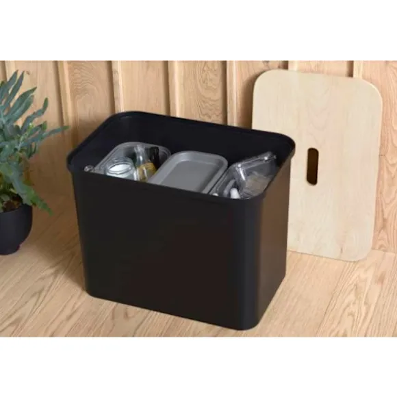 Källsortering med lock SmartStore Collect 13L Grå grå