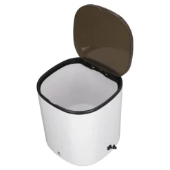 4,5L Bärbar Mini Tvättmaskin Bärbar Hink Tvättmaskin Strumpor Underkläder Tvättmaskin för Camping Reser Lägenhet Sovsal 100‑240V Vit EU-kontakt