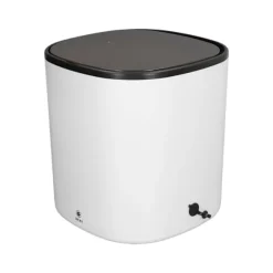 4,5L Bärbar Mini Tvättmaskin Bärbar Hink Tvättmaskin Strumpor Underkläder Tvättmaskin för Camping Reser Lägenhet Sovsal 100‑240V Vit EU-kontakt