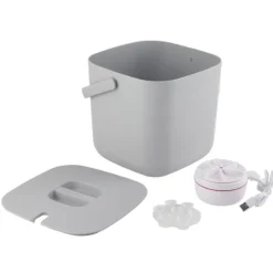 3.8L Mini Turbintvättmaskin Ljudreducering Hygienisk Bärbar USB Strumpor Underkläder