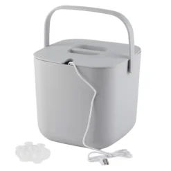 3,8L Mini-tvättmaskin med brusreducering, hygienisk, bärbar USB-tvättmaskin för strumpor och underkläder