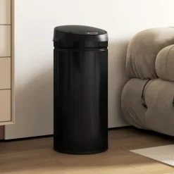 42L rostfri behållare med sensor, beröringsfri med mjukstängning