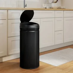 42L rostfri behållare med sensor, beröringsfri med mjukstängning