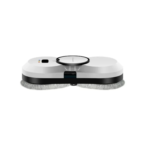 Liectroux HCR-10 Vit Fönsterputsrobot, Ultraljudsspray, AI Routing, UPS-skydd vit