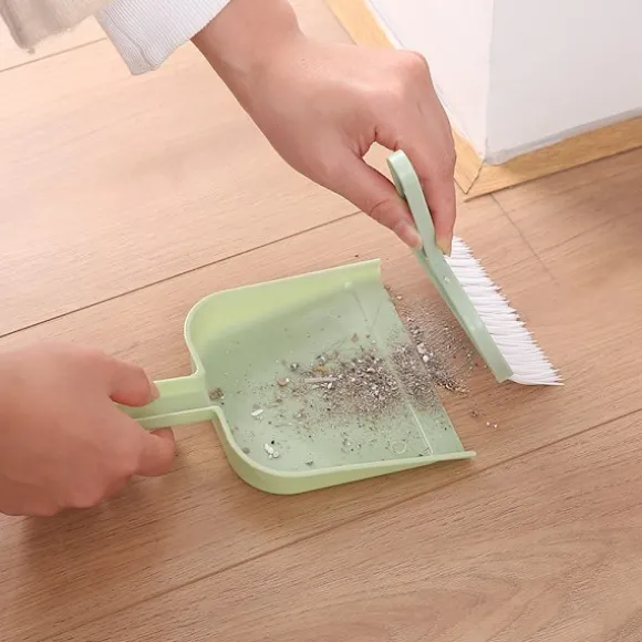 Liten sop- och set för hemminidammar med set (grön)