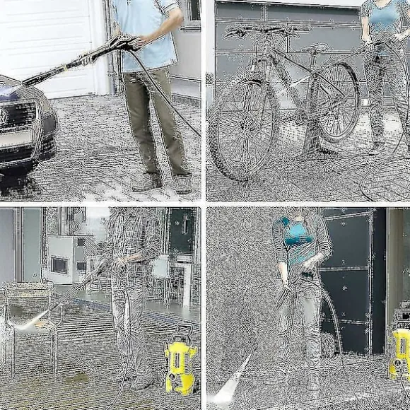 10m ersättningshögtrycksslang för Karcher K-serie K2, K3, K4, K5, K7, klicktyp snabbkoppling (10)