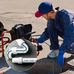 15m Rörrensare för Kärcher Högtryckstvätt Bredare Professionell rörkompatibel K2-K7/HD/HDS 180bar 60c °