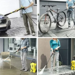 10m slang för högtryckstvätt, ersättningsslang för Karcher K-serien K2, K3, K4, K5, K7, klickkoppling... (10)