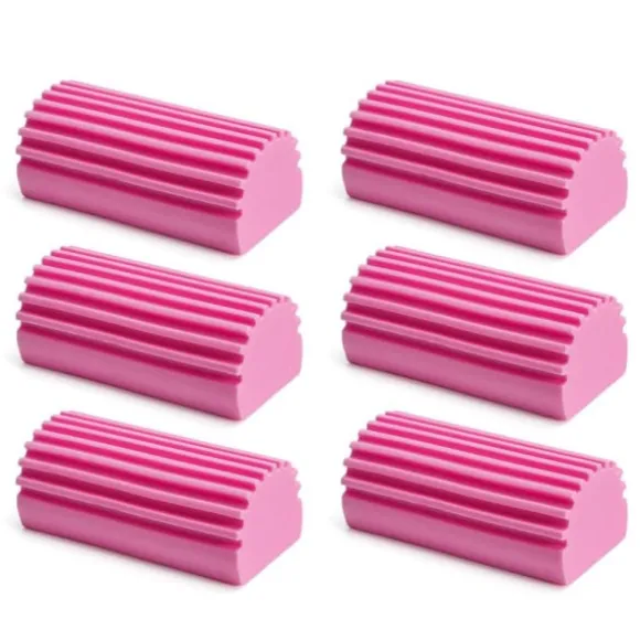 Magiskt dammrengöringssvampar våtrengöring dammsvamp Pink 2 Pcs-2 Pcs