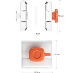 Magnetisk fönsterputsare för 15-26mm glastjocklek