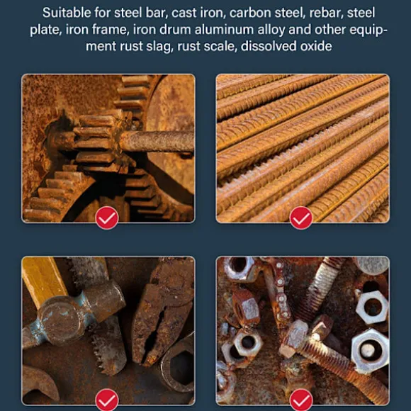 Metall Rostborttagare Spray Stark Rost Rengöringslösning Metall Rost Neutraliserare
