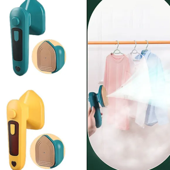 Micro Steam Iron Handhållen Garment Steamer ROSA Pink