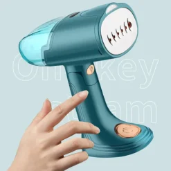Mini Handhållen Klädångare - 1500W Hög Effekt, Portabel och Effektiv, Snabb Uppvärmning för Hem och Resor