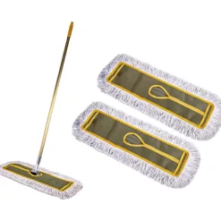 Moppöverdrag bomull, 2 st bomullsmopp moppöverdrag golvmopp 40cm
