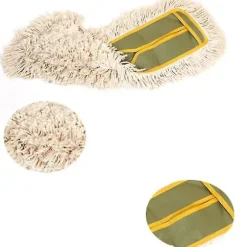 Moppöverdrag bomull, 2 st bomullsmopp moppöverdrag golvmopp 40cm