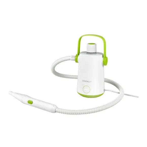Multifunktionell ångtvätt bärbar handhållen ångrengöringsmaskin med 1000 W power green