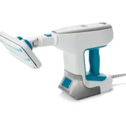 Multifunktionsångmopp - BLACK & DECKER - BHSM15FX08-QS - 1500 W - 8 tillbehör - Vit / Grå / Blå Vit, blå, grå