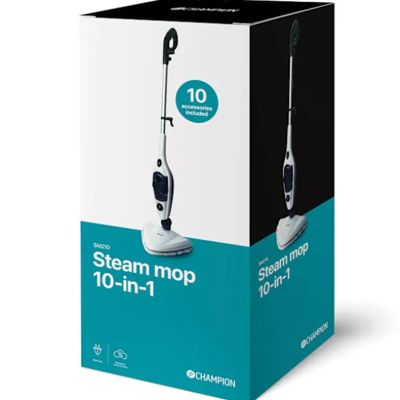 Ångmopp 10-in-1 1500W SM210 Vit/Svart