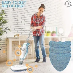 Ångmopp Pads för Dirt Devil DSS04-E01 Ångrengöringsborste (4-pack) [DB]