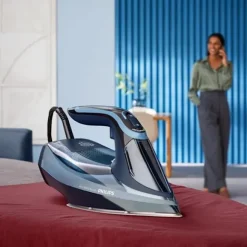 Ångstrykjärn - Philips - DST8020/20 - 3000 W - Ångutsläpp 240 g/min - Keramisk sula Blå