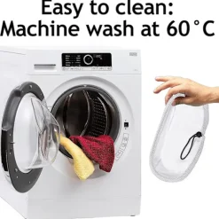 Nya rengöringsdukar för hårda golv, kompatibla med Morphy Richards 720020 720021 720502 9-i-1 ångmopp (4-pack)