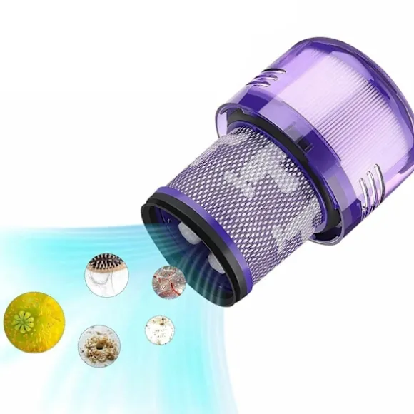 2-Pack - Filter för Dyson V10/V11/V15 - Efterfilter Purple V11/V15 (HEPA)