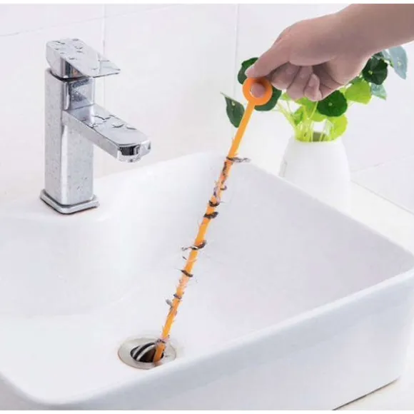 3-pack avloppsrensare/diskho-rensare, lämplig för diskhoar, badkar och duschrum. multifärg multicolor