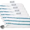 5-pack Black Decker Mikrofiberdukar för Ångmoppar - Alternativ till FSMP20 FSM1630, FSM1616, FSM1321, FSM1605, FSMH13151SM ETC