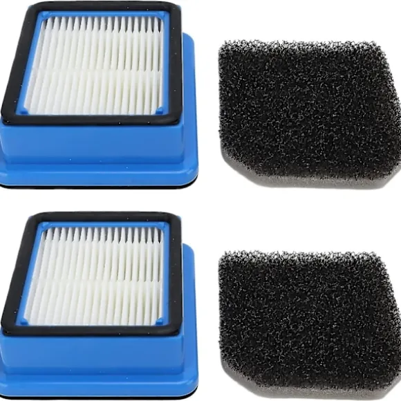 2-pack dammsugarfilter ersättningsdelar för Electrolux Q6 Q7 Q8 Wq61 Wq71 Wq81