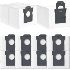 10-pack dammsugarpåsar för Dreame X30 Ultra / X40 Ultra / L10s Pro Ultra robotdammsugare