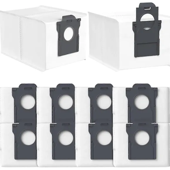 10-pack dammsugarpåsar för Dreame X30 Ultra / X40 Ultra / L10s Pro Ultra robotdammsugare