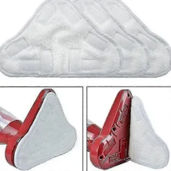 10-pack Ersättningsmopp Mikrofiberduk För H2o Mopp X5 Triangulär Drag-XinHan