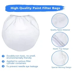 10-pack färgsilpåsar Mesh filterpåsöppning
