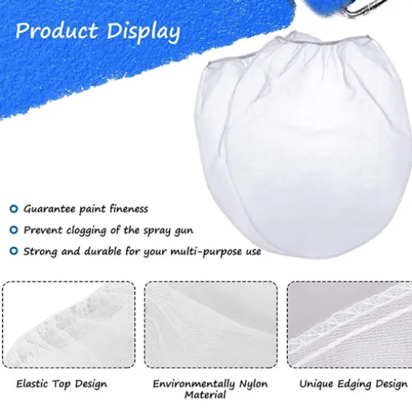 10-pack färgsilpåsar Mesh filterpåsöppning