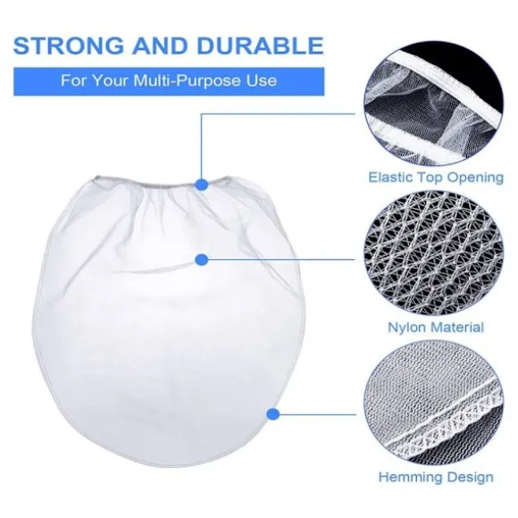10-pack färgsilpåsar Mesh filterpåsöppning
