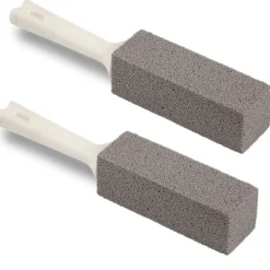 (2-pack), grå, toalettblock, toalettsten med handtag YY