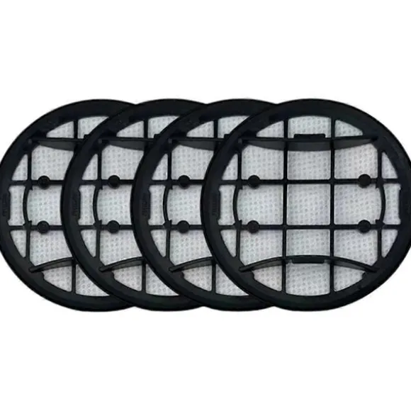 4-pack HEPA-ersättningsfilter för 7000 8000-serien XC7053 XC7055 XC7057 Robotdammsugartillbehör [DB] Black