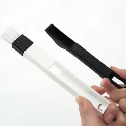 *2-pack 2-i-1 rengöringsborste för fönsterluckor, små ventilationsluckor,*