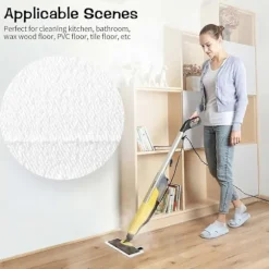 5-pack Karcher Ångrengöringsdynor, Karcher Ångrengöringstillbehör, Kompatibel med Karcher Easyfix Sc2 Sc3 Sc4 Sc5-serien Karcher Ångrengörare Cl