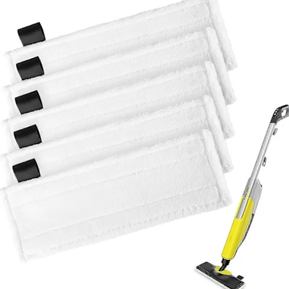 5-pack Karcher Ångrengöringsdynor, Karcher Ångrengöringstillbehör, Kompatibel med Karcher Easyfix Sc2 Sc3 Sc4 Sc5-serien Karcher Ångrengörare Cl