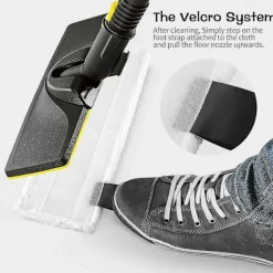 5-pack Karcher Ångrengöringsdynor, Karcher Ångrengöringstillbehör, Kompatibel med Karcher Easyfix Sc2 Sc3 Sc4 Sc5-serien Karcher Ångrengörare Cl