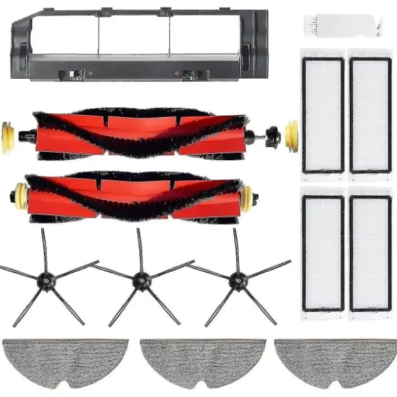 14-pack kompatibelt med Roborock S6 S6 Maxv S6 Pure S5 S5 reservdelar null ingen