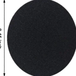 12-pack Kompostbehållare Aktiva Kolfilter - Luktblockerande 8,45" Ersättning för 6/6,8 Liters Hinkar