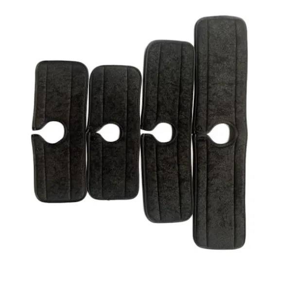 4-pack Kranpadda Toalett Handfat Kran Absorberande Padda Anti-Stänk Köks