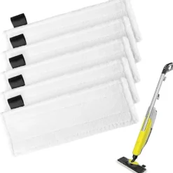 5-pack Kärcher Ångmoppdukar, Kärcher Ångmopp Tillbehör, Kompatibla med Kärcher Easyfix Sc2 Sc3 Sc4 Sc5 Serien Kärcher Ångmopp [db]