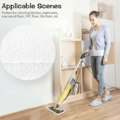 5-pack Kärcher Ångmoppdukar, Kärcher Ångmopp Tillbehör, Kompatibla med Kärcher Easyfix Sc2 Sc3 Sc4 Sc5 Serien Kärcher Ångmopp [db]