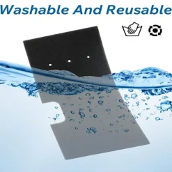 2-pack luddf filter för GE WH01X35719 tvättmaskin/torktumlare, PU-bomull