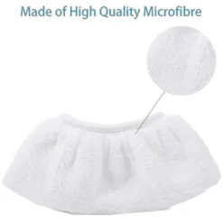 8-pack Mikrofiberduk Skydd Set För Kärcher Ångtvätt Easyfix Sc2 Sc3 Sc4 Sc5 Handmunstycke Tillbehör [DB]
