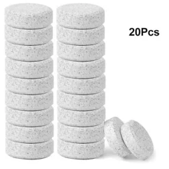 20-pack Multifunktionella Effervescerande Tabletter Toalett- och Sprayrengörare Rengöringstabletter Fläckborttagning Hembadrumsverktyg